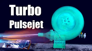 TurboCharged PulseJet Engine (3D Printed)