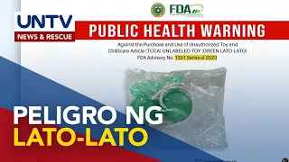 FDA, nagbabala vs pagbili at paggamit ng nauusong laruan na lato-lato