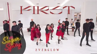 [KPOP IN PUBLIC INDONESIA] EVERGLOW (에버글로우) - FIRST Dance Cover by SUGAR X SPICY