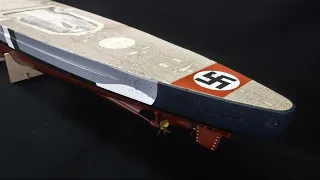 Amati 1:200 Scale Bismarck Part 7