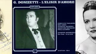 L'Elisir d'Amore: Quanto amore! Ed io, spietata - Sayão, Baccaloni, cond. Antonicelli (Live, 1949)
