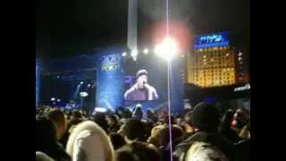 1. Новый 2013 год. Киев. Концерт DDT на Майдане. Начало.