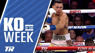 Teofimo Sparks Commey, Wins 1st World Title With Highlight Knockout | KO OF THE WEEK