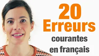 20 Erreurs courantes en français à ne pas commettre