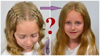 School Еlastic Hairstyle & Look ★ How to Take Out Elastic Styles | The FIRST Day at School  #LGH