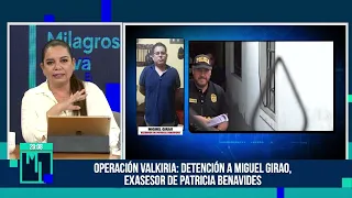 Milagros Leiva Entrevista - ABR 23 - 2/3 - DETIENEN A SIETE PERSONAS VINCULADAS A PATRICIA BENAVIDES