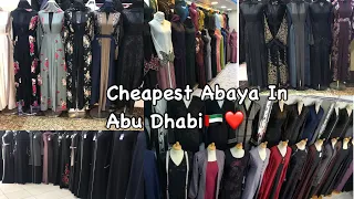 Cheapest Abaya In Abu Dhabi😍|Housewife Life in Dubai|Madina Zayed Shopping Centre