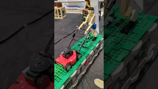 LEGO Lawn Mower Man by @JKBrickworks
