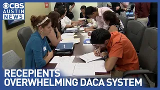 DACA recipients report slower renewal of permits as immigrant wave swamps system