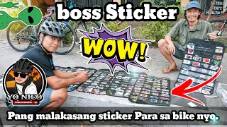 10 PESOS LANG may pang malupitang STICKER na kayo para sa mga bike nyo mga dre! vol.72