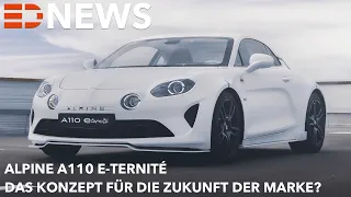 Alpine A110 E-TERNITÉ Elektro Concept - die Zukunft der Marke? Alle wichtigen technischen Daten!