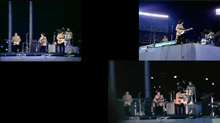 (Intro Mutlti-Cam) The Beatles - Dizzy Miss Lizzy - Live At Shea Stadium - August 15, 1965