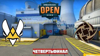 1/4 ФИНАЛА. VITALITY vs NIP. Map-2 NUKE. DREAMHACK OPEN FALL 2020. ЕВРОПА