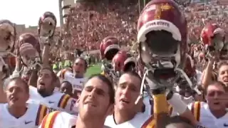 Iowa State Post game Celebration vs. Texas