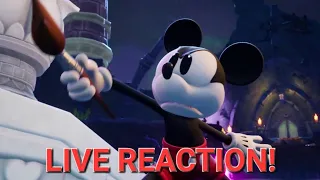 Epic Mickey Rebrushed - Nintendo Direct LIVE REACTION!