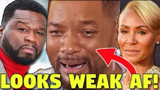 50 Cent Says Jada Pinkett Is Making Will Smith Look Like  A WEAK BETA MALE...AND GUESS WHO MAD