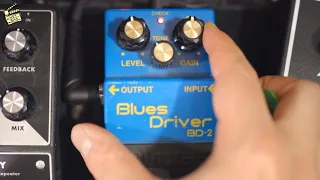 How to use a Boss Blues Driver BD-2