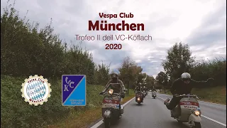 Vespa Club München | Rundtour (Roundtrip, Andata e ritorno) beim Trofeo II dell VC Köflach 2020.