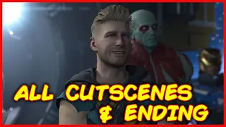 Guardians of the Galaxy: All Cutscenes & Ending (Cinematic Scenes LIKE A MOVIE)