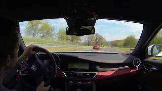 New Alfa Giulia Quadrifoglio   Nurburgring battle vs 911 GT3 RS, BMW M3