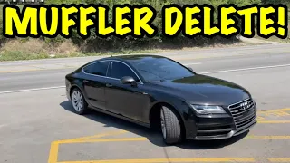 2014 Audi A7 3.0L Turbo w/ MUFFLER DELETE!