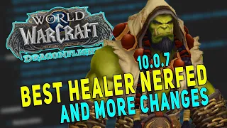 Dragonflight 10.0.7 BEST HEALER NERFED & MORE HEALER CHANGES | META Discussion (Raid & M+) | WoW