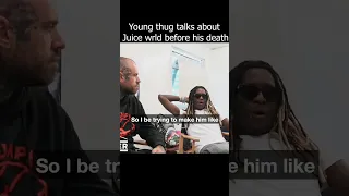 young thug talks about juicewrld before his death 🕊️