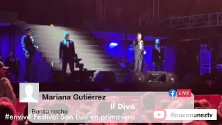 Il Divo, en vivo festival San Luis, en primavera 2024