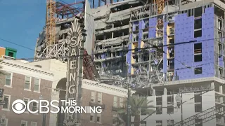 Video purports to show flaws inside Hard Rock Hotel before collapse