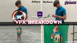 Avengers endgame without the vfx | amazing before & after vfx breakdown | vfx breakdown| vfx artist