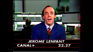 Canal +  - Janvier 1988 - Infos, Météo