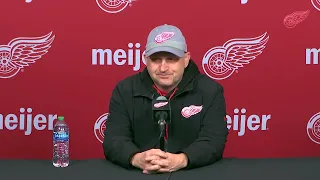 Derek Lalonde: Last '3-4 months' played into why Detroit Red Wings waived Jakub Vrana