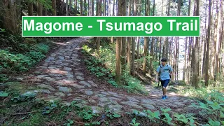 Magome to Tsumago. The Nakasendo Trail