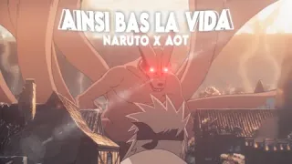 Naruto x Attack on Titan - Ainsi bas la vida [Edit/AMV]