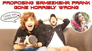 Proposing Sameeksha Prank Gone Horribly Wrong | Vishal Pandey | Teentigada