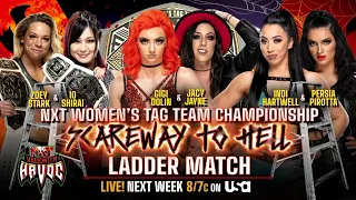 NXT Women's Tag Team Championship Scareway to Hell Ladder Match (Full Match Part 2/2)