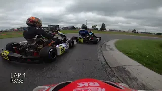 Kart Stars Race 1 Heat 1 2024 | Briggs LO206 Senior #332 | Goodwood Kartways