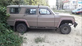 Русский Range Rover.  Самодельный внедорожник родом из СССР.