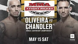 MMA Fight Picks: UFC 262 Charles Oliveira vs. Michael Chandler (UFC PREDICTIONS)