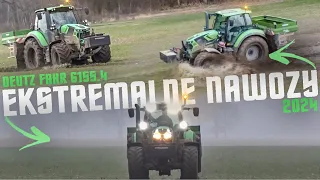 ㋛︎CIĘŻKIE NAWOZY 2024㋛︎DEUTZ IDZIE BOKIEM !㋛︎Lubuskie㋛︎Deutz Fahr,Amazone