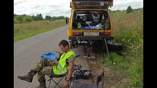 Порвали полуось .Фряново лэп. Тестовый выезд