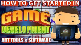 The best software for making 2d & 3d game art - How to get started in game development