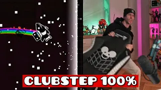 CLUBSTEP VS ROBLEIS EN GEOMETRY DASH...