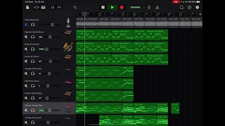 Europe - The final Countdown GarageBand cover WIP