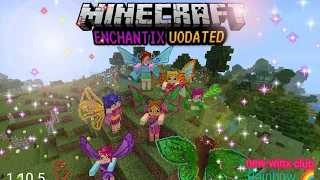 PLANTSWAR MINECRAFT/ Winx version 1.10.0 Enchantix #винкс #winx #plantswar #minecraft