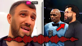 "He ROBBED Me As Well!" Lomachenko REACTS On Leaked Audio Of Bill Haney & Referee