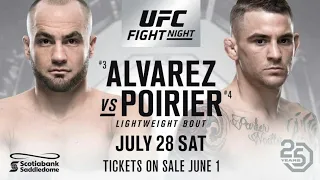 UFC ON FOX 30 | ALVAREZ VS POIRIER 2 | My review and thoughts