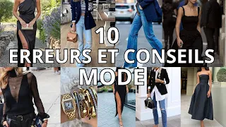 10 erreurs mode qui vous rendent moins chics et qui gâchent votre style