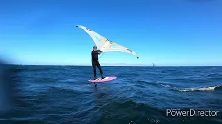 Jan 7 La Ventana downwind wingfoil