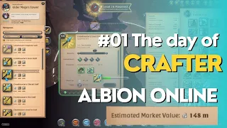 Average day of a CRAFTER l ALBION ONLINE